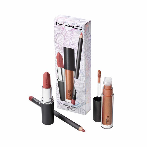 KIT LIP TRIO MAC SPRING FOR TEDDY METAMORPHOSIS